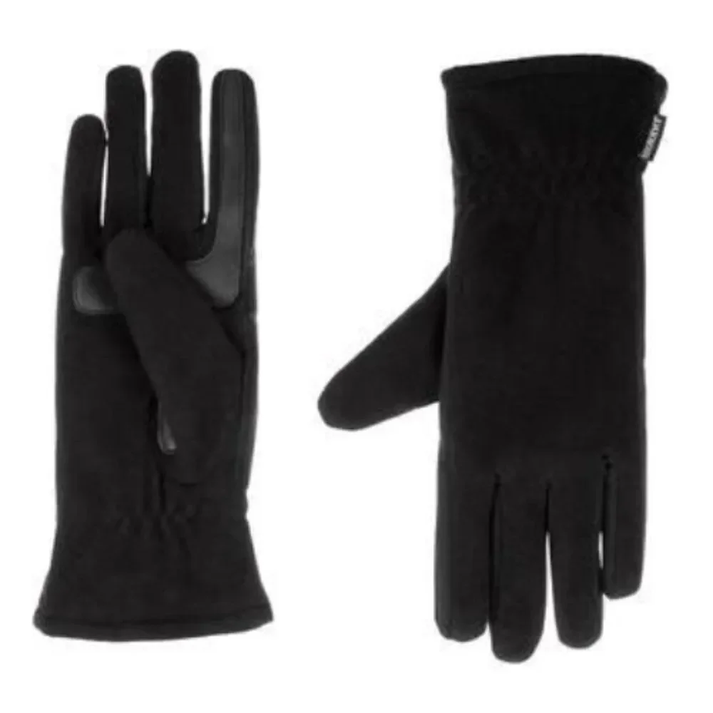 Women's isotoner SmartDRI Fleece Lined Gathered Gloves - Picture 2 of 8